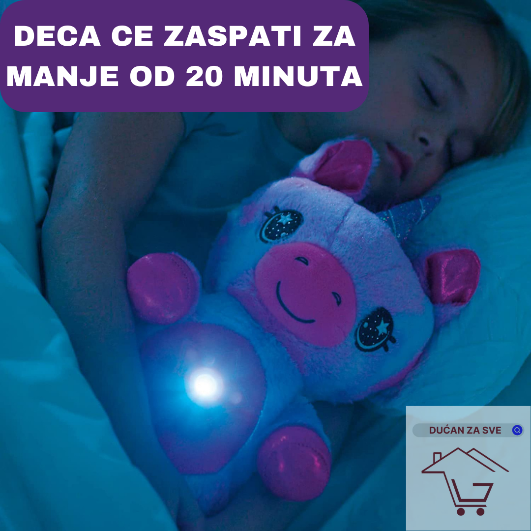 AKCIJA - ćebe koje sija u mraku + svetleća plišana igračka