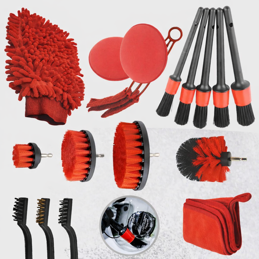 17-DELNI SET ZA ČIŠĆENJE AUTOMOBILA