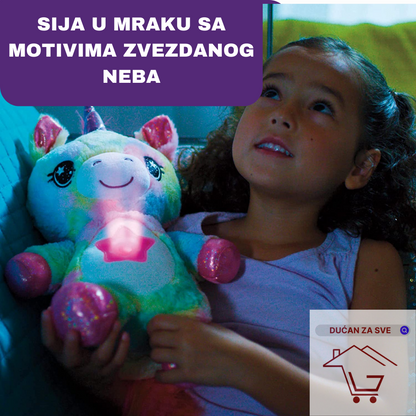 AKCIJA - ćebe koje sija u mraku + svetleća plišana igračka