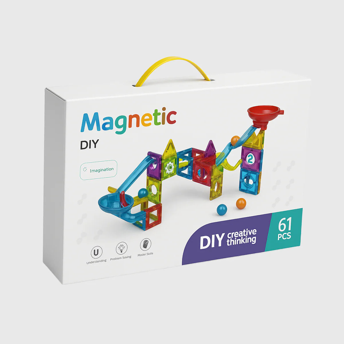 61-DELNI SET MAGNETNIH PLOČICA-BALL RUN