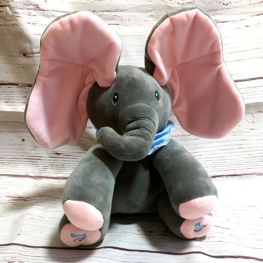 Plišano slonče koje peva i igra žmurke